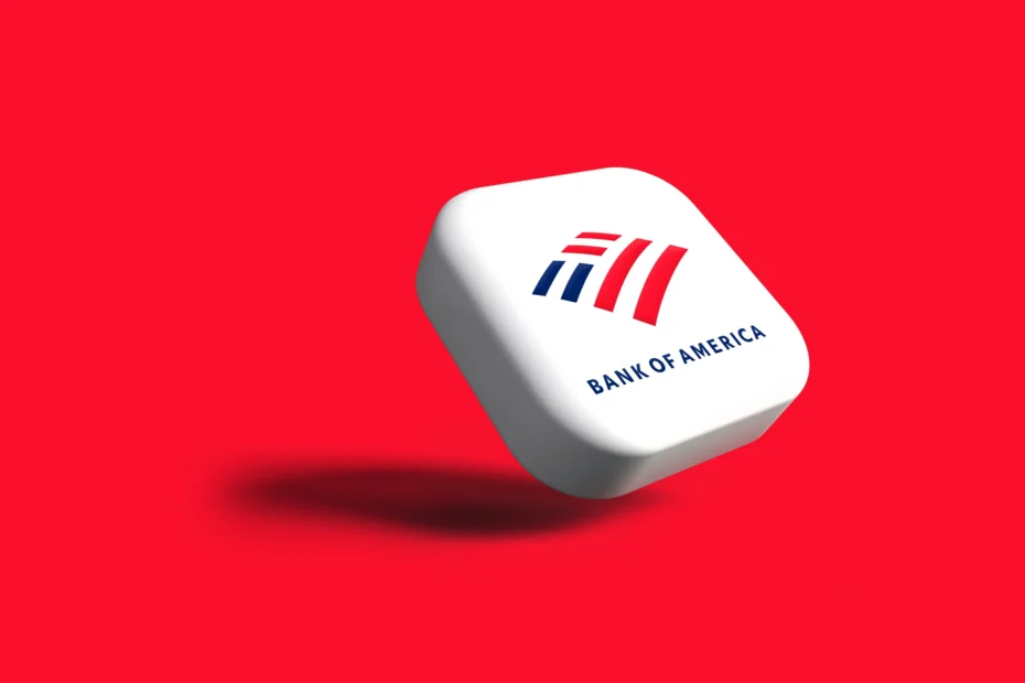 Logo de Bank of America, representando a instituição que oferece a tarjeta Premium Rewards com benefícios exclusivos.